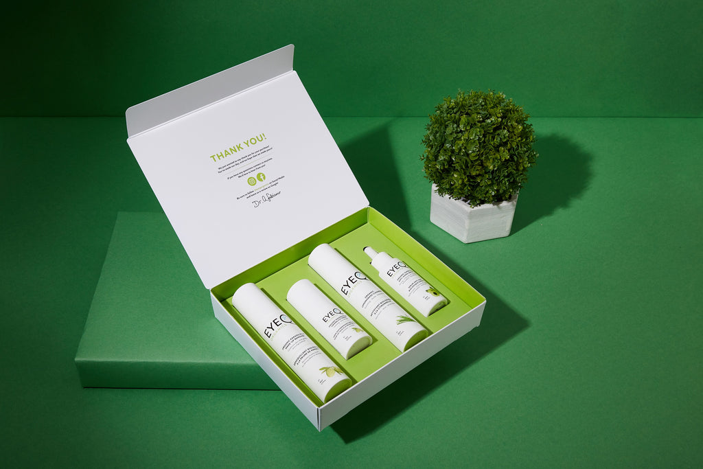 Beautifully packaged starter kit, designed to hold all four included products securely in a single set. Perfect way to save on your favourite organic products or for a gift set for any holiday.